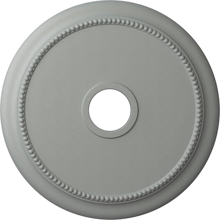 Ekena Millwork Crendon Ceiling Medallion (Fits Canopies up to 4 3/8"), 24 1/8"OD x 4 3/8"ID x 2 1/4"P, Primed White CM24CR